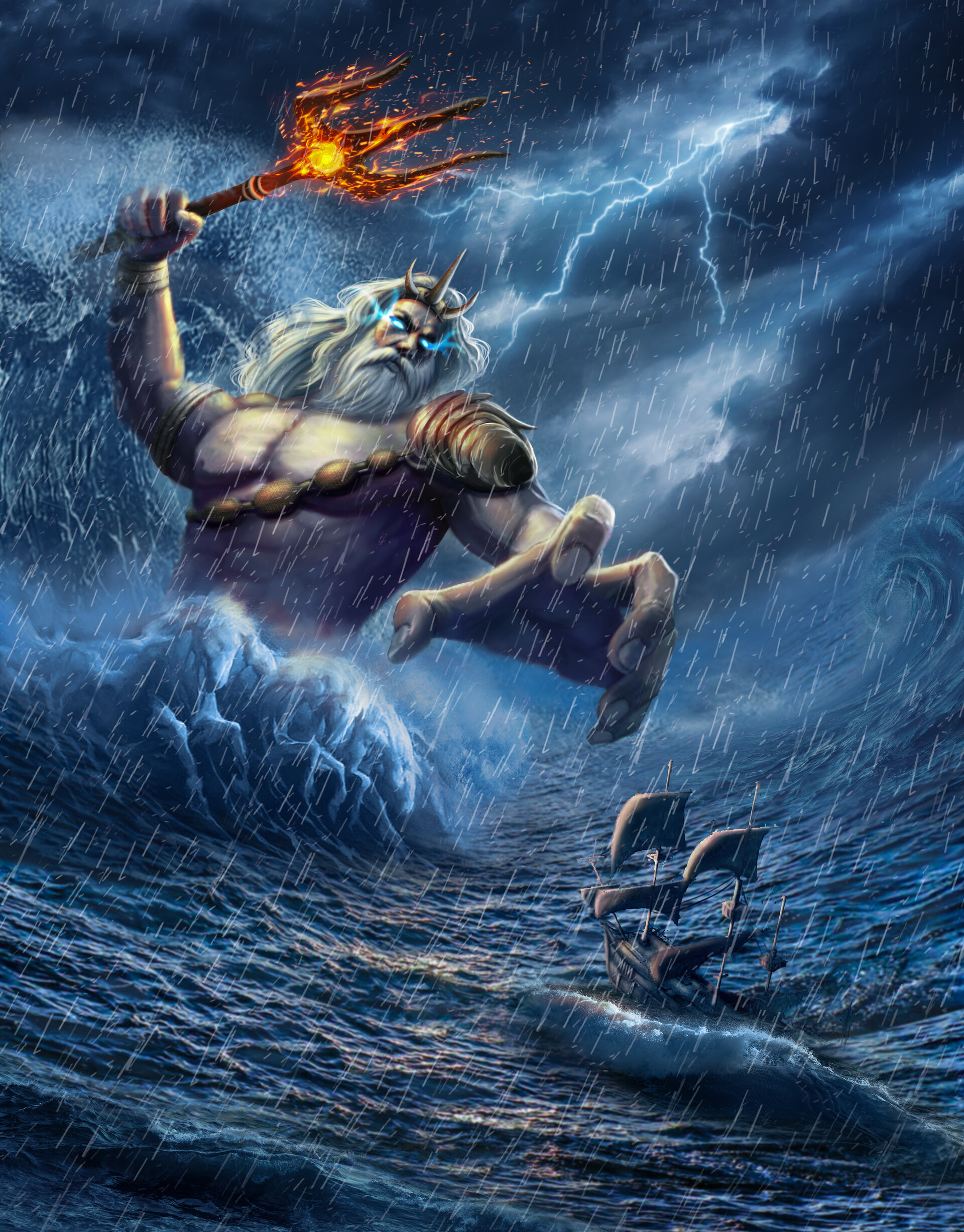 ArtStation Wrath of Poseidon