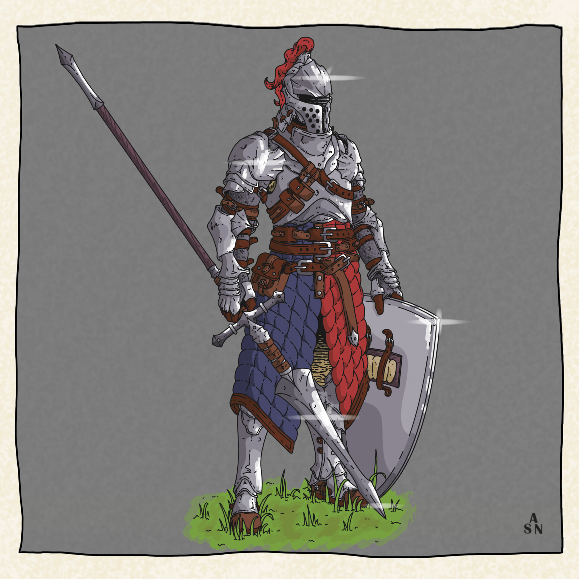 ArtStation - Knight in shining armor