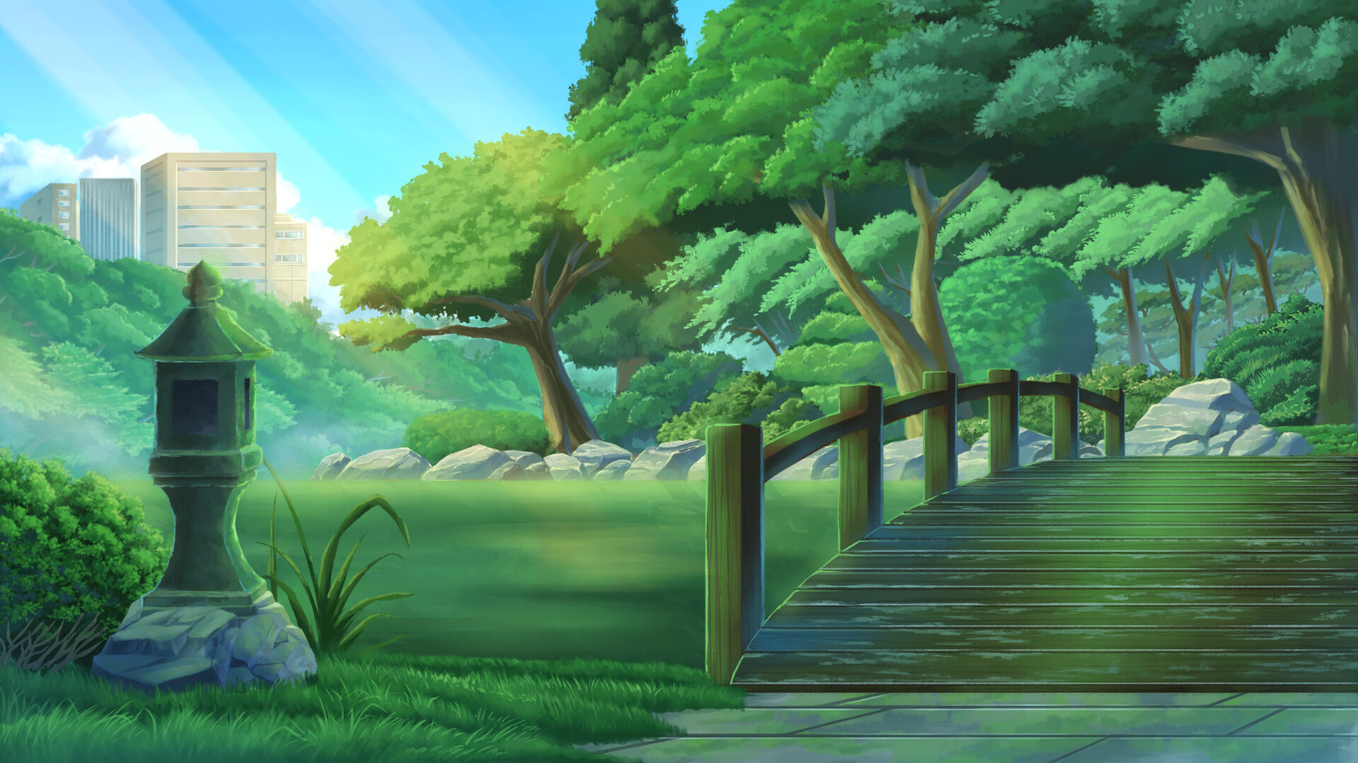 ArtStation - Anime Background practicing Portfolio