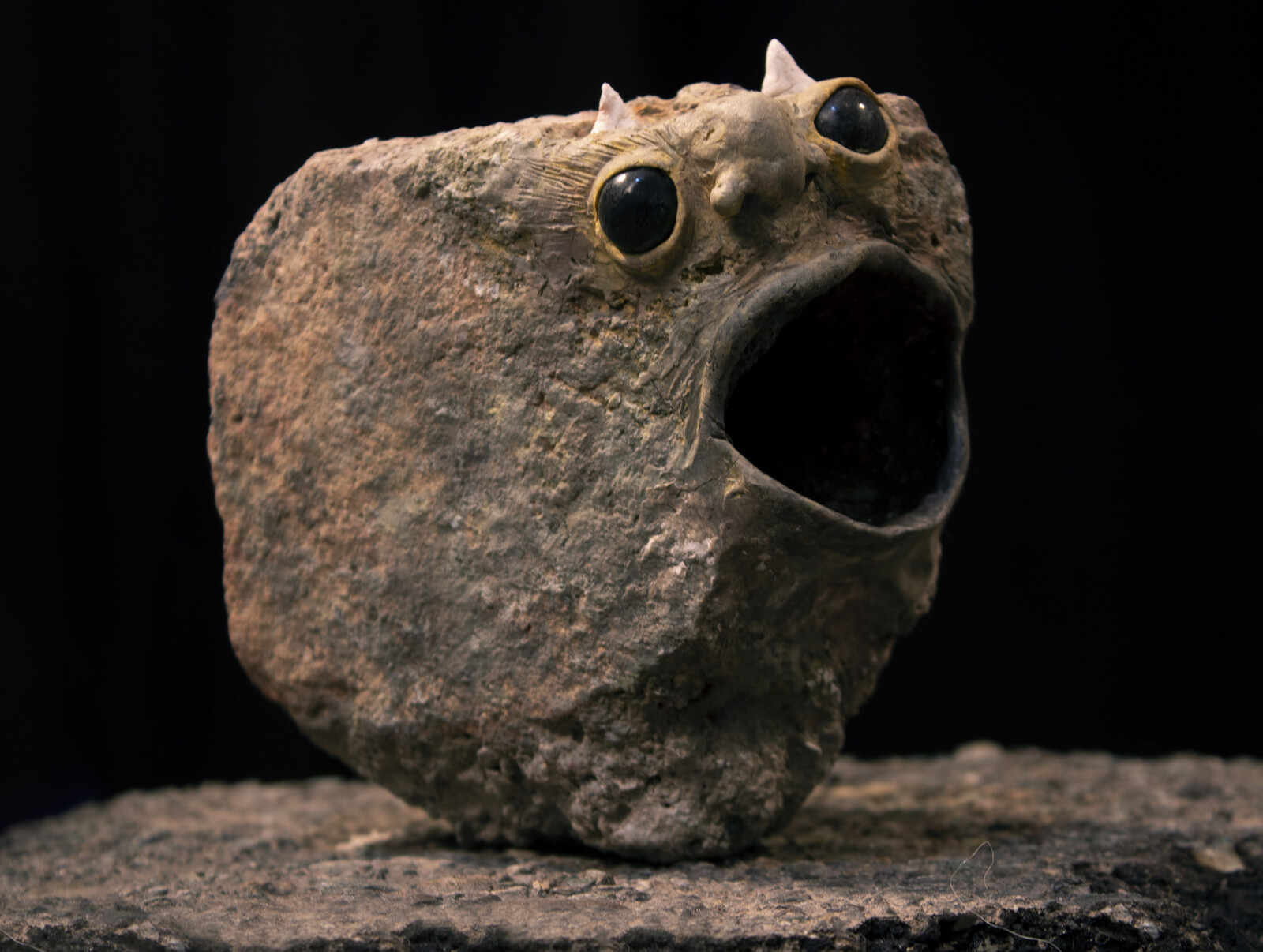 Made of clay and brick