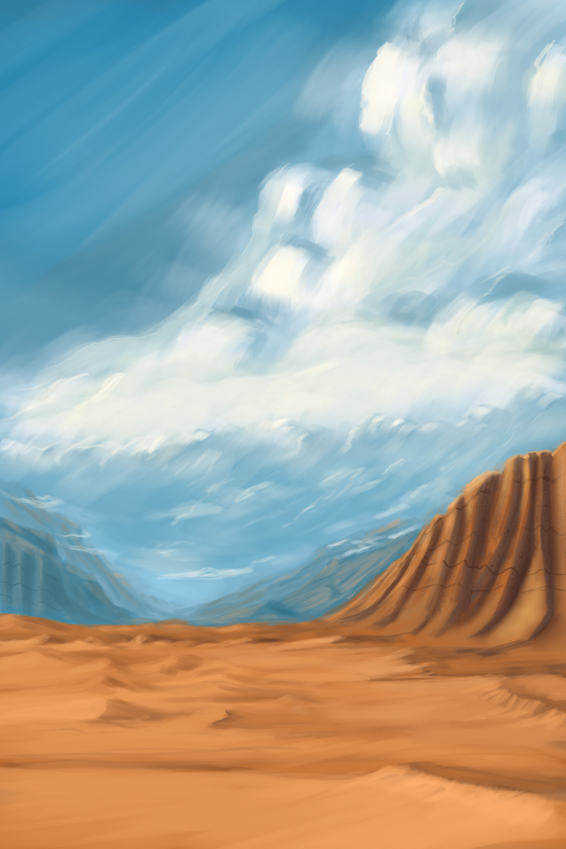 Thung lũng sa mạc (Desert valley): \