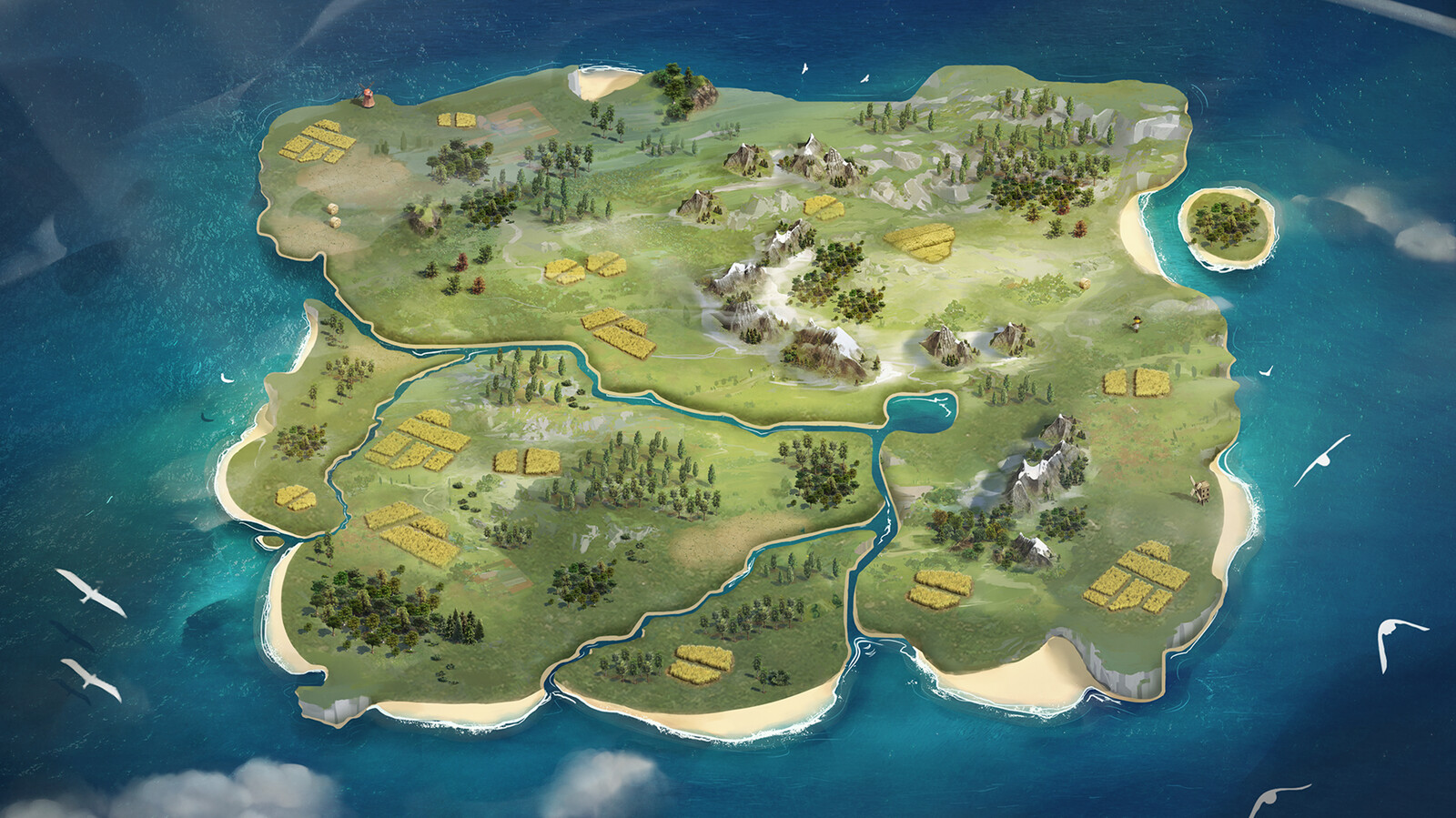 City Selection Map