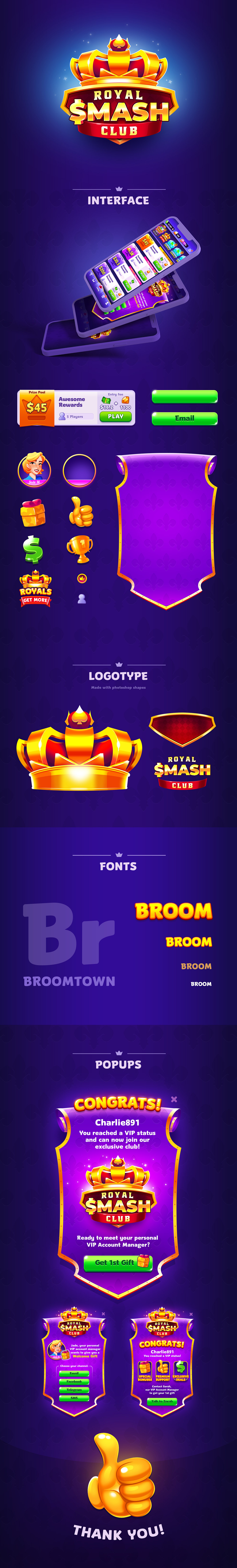 ArtStation - Game Promo UI Design