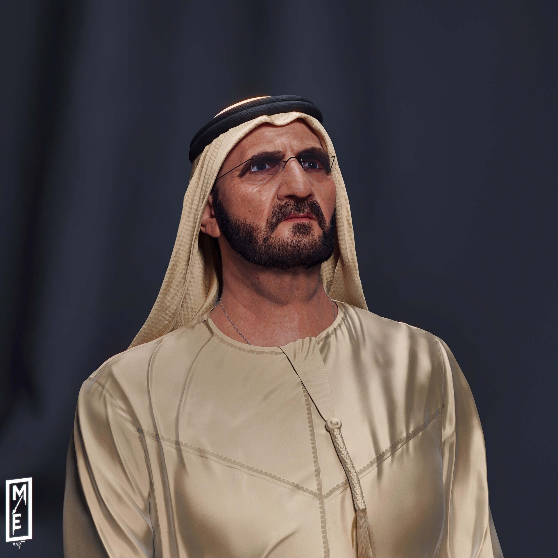 Artstation Sheikh Mohammed Bin Rashid Al Maktoum