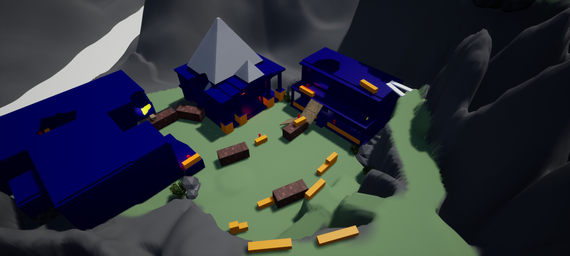 ArtStation - Level Design - Blockout for Action/RPG game