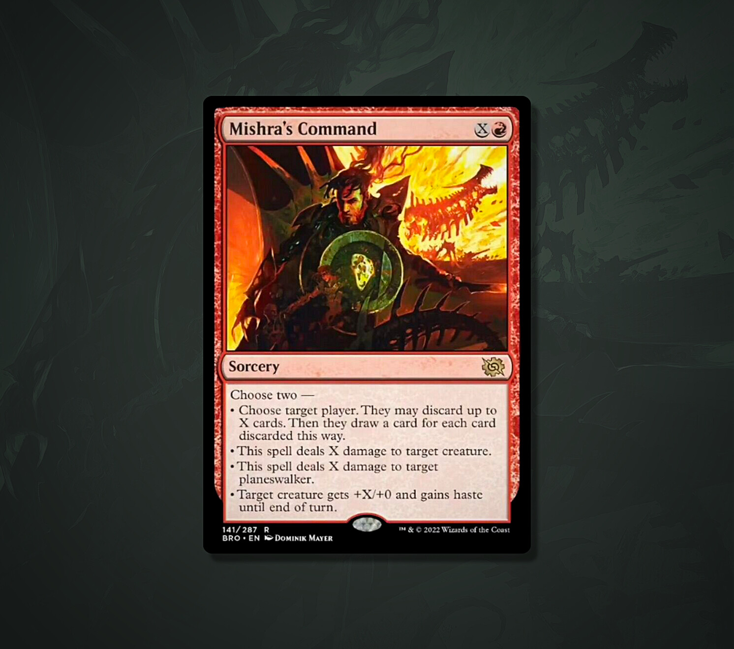 Dominik Mayer - MtG - Mishra's Command