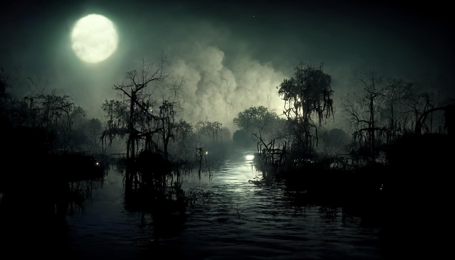 ArtStation Night on the Bayou