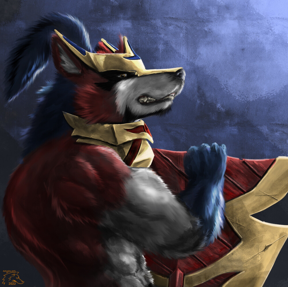 Zamazenta Anthropomorphic