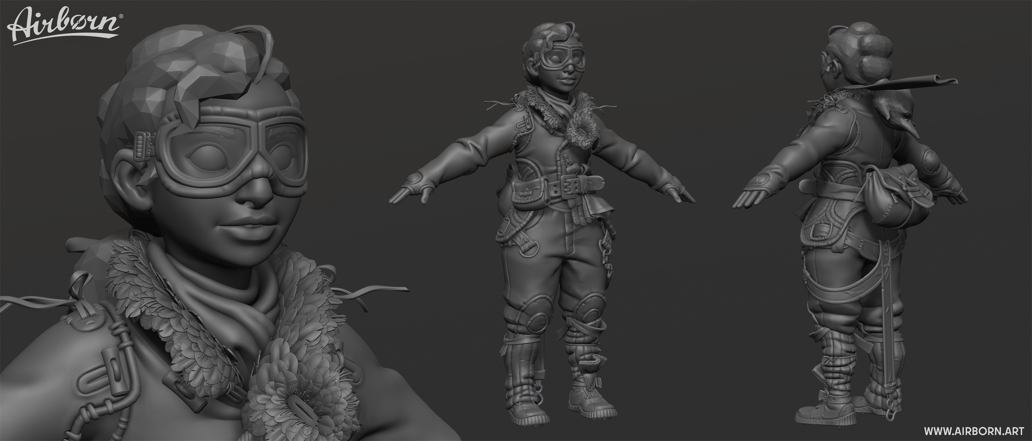 final highpoly in zbrush