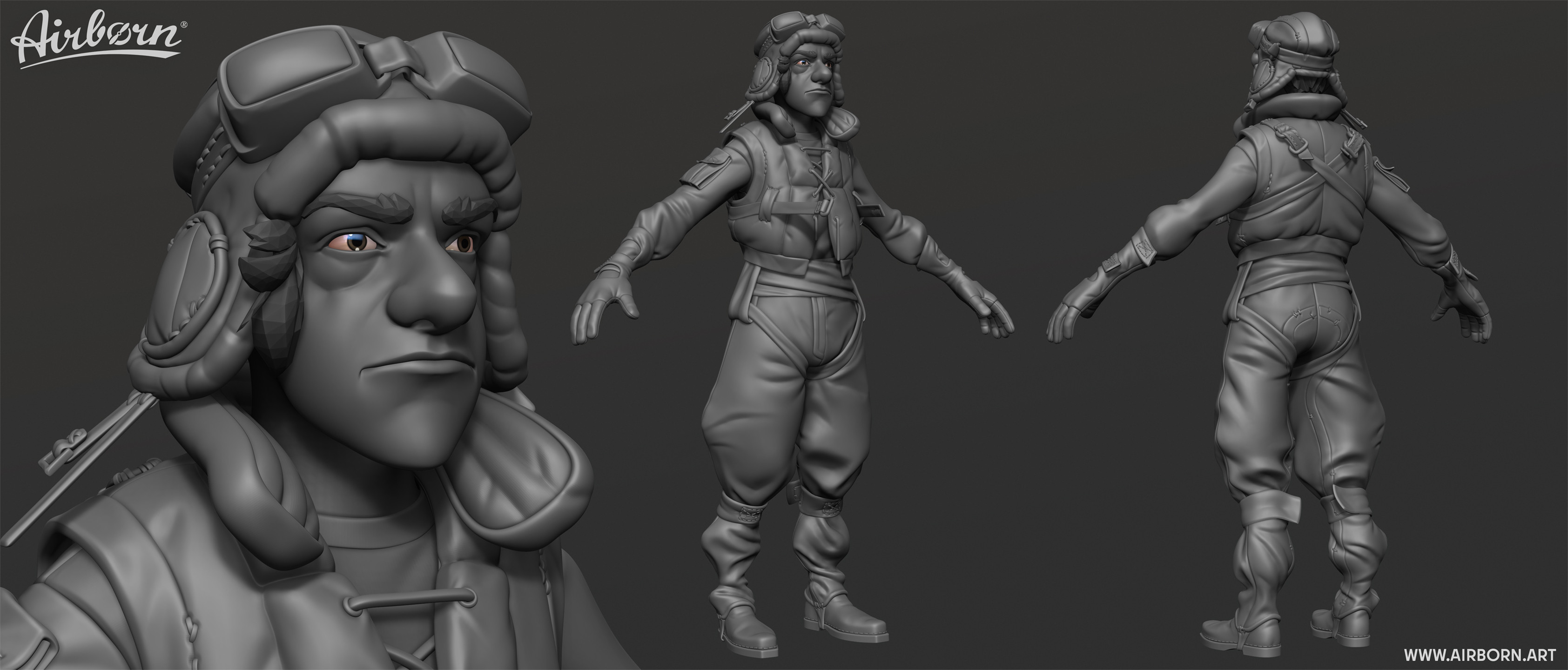 final highpoly in zbrush