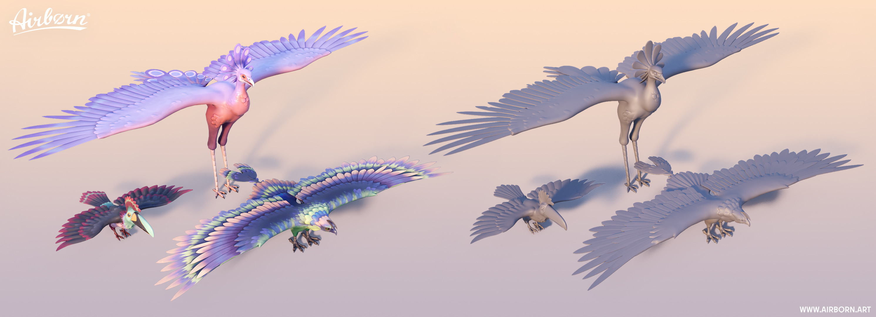 background birds by Lennart Berger