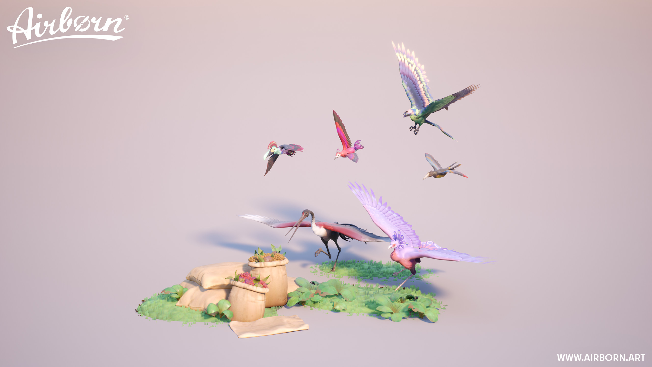 4 the birds