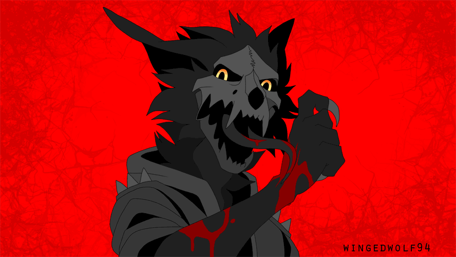 wingedwolf94 Cadaver Lick Blood Animated