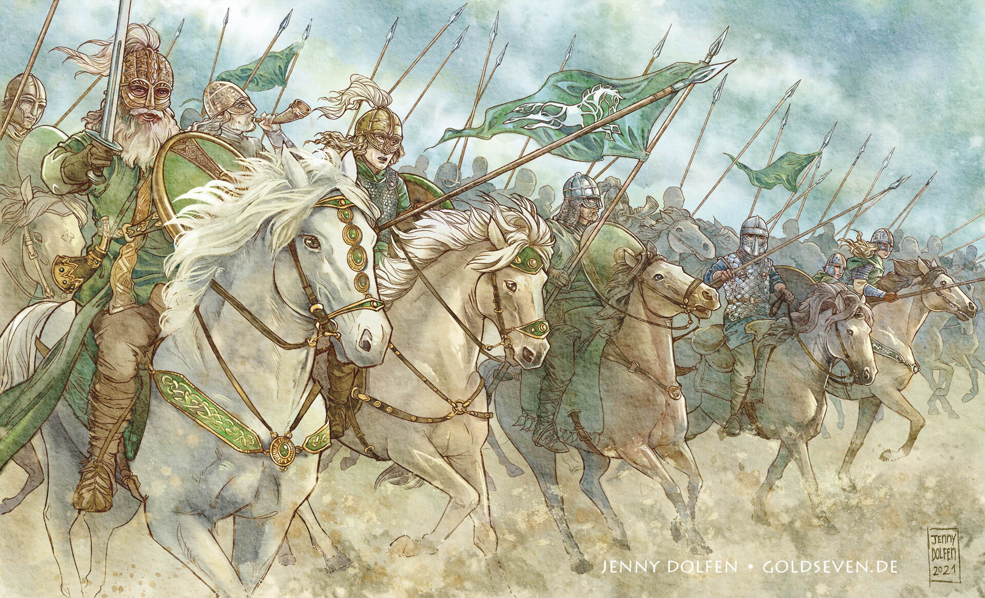 Then Fingon rode against him