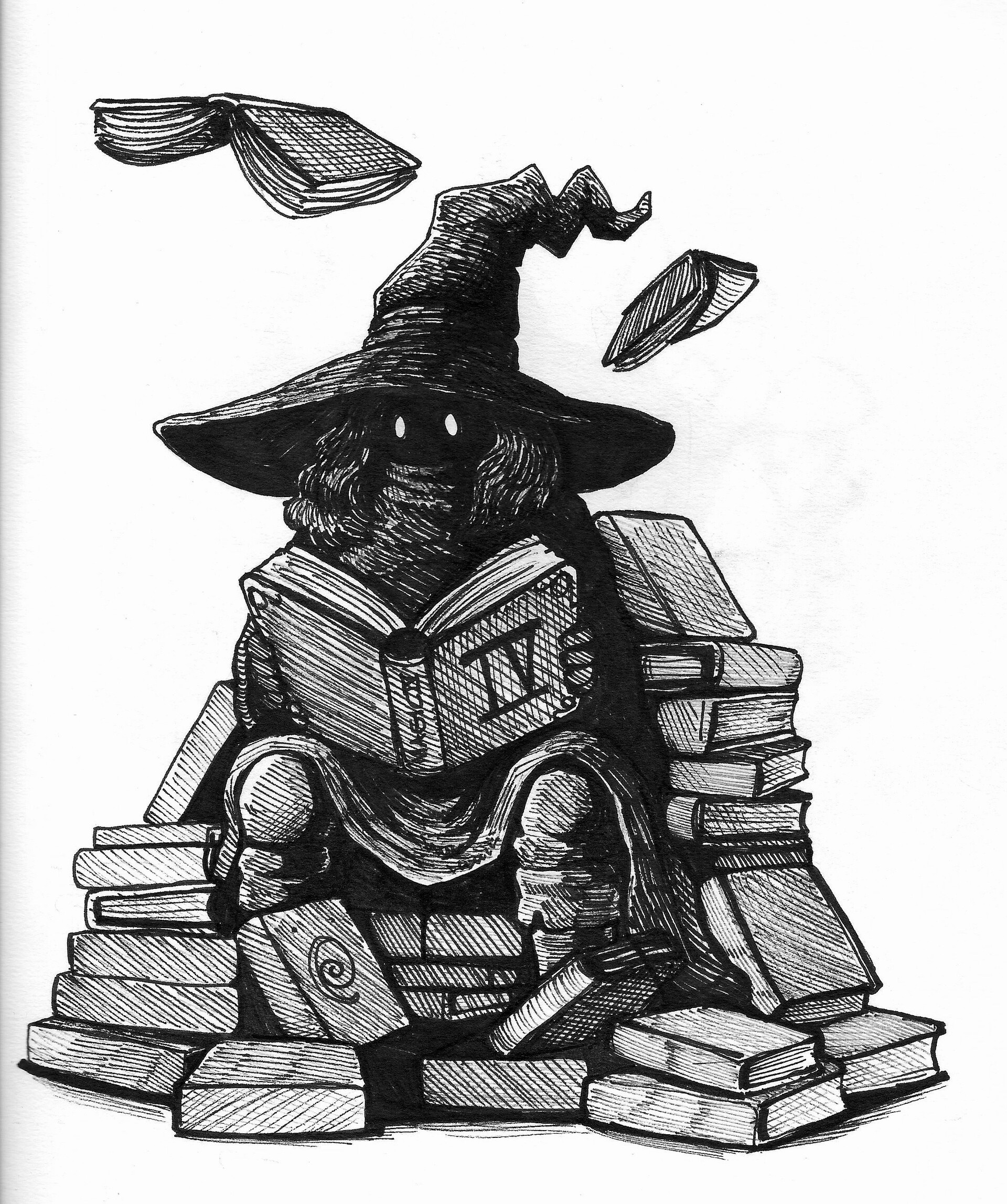 Artstation The Wizard S Library