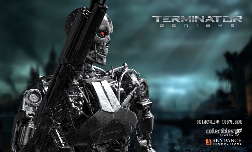 Terminator Genisys T800 Skydance sculpted by Yacine BRINIS 006