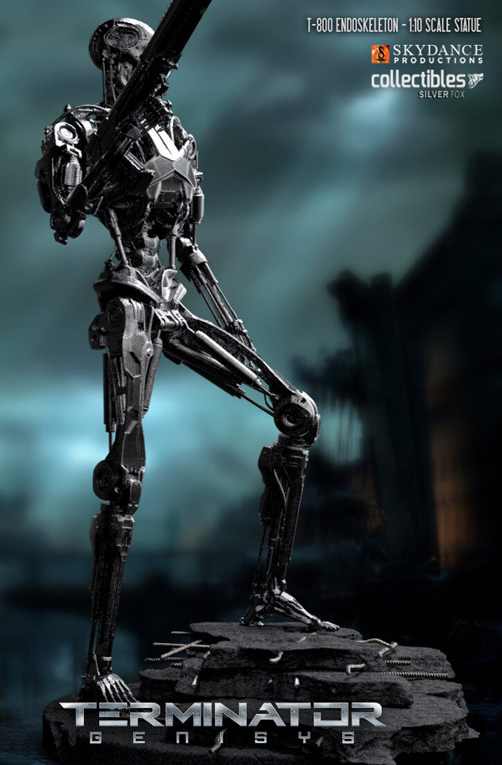 Terminator Genisys T800 Skydance sculpted by Yacine BRINIS 013