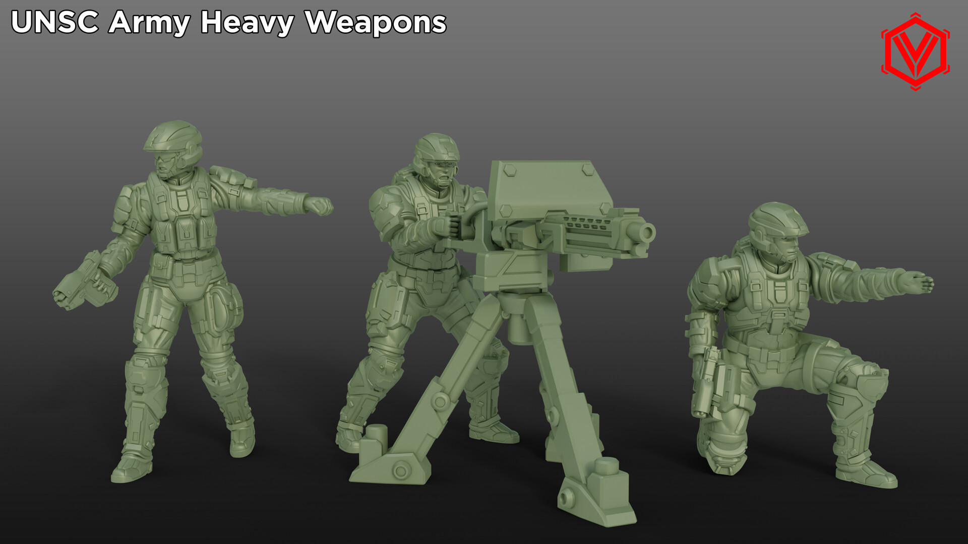 ArtStation UNSC Army Infantry 15mm Scale