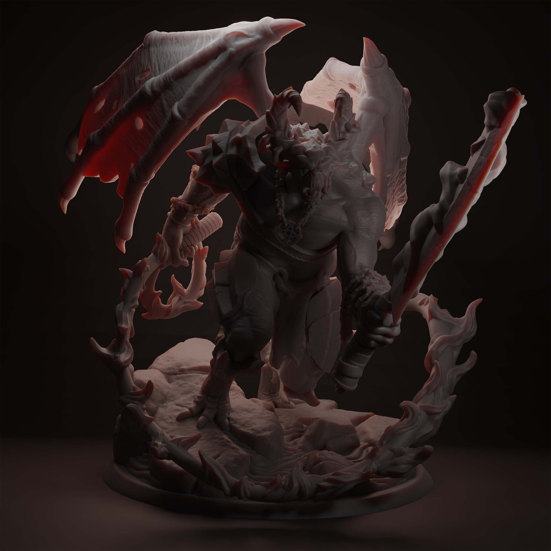 ArtStation - Balor Demon Miniature