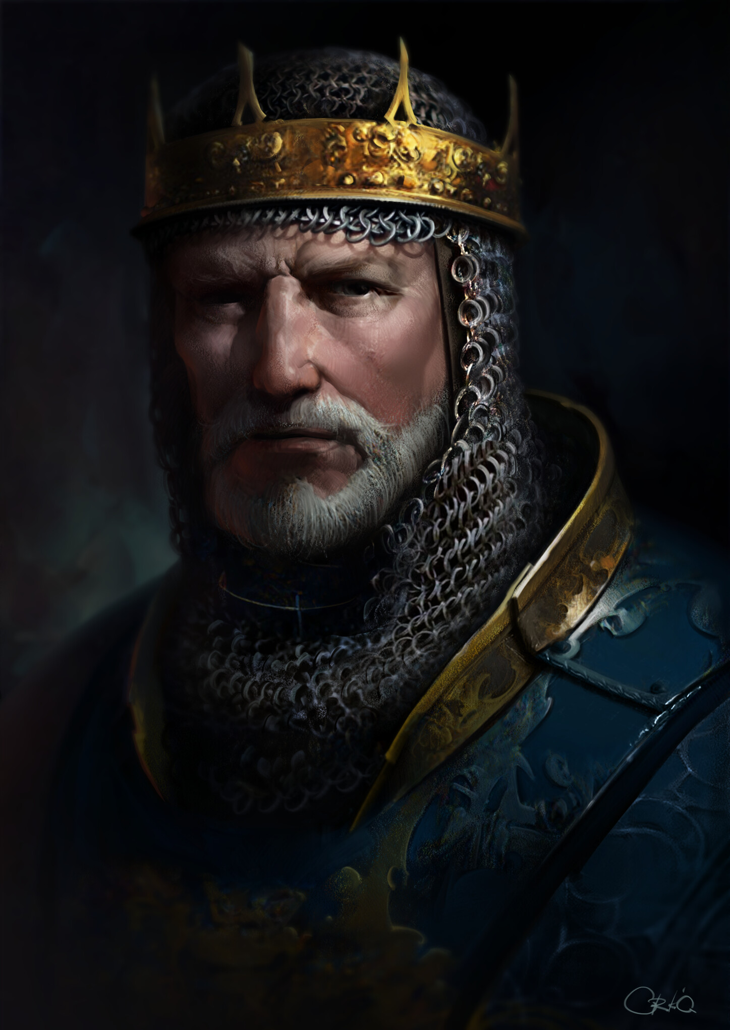 ArtStation - The King. Concept & render