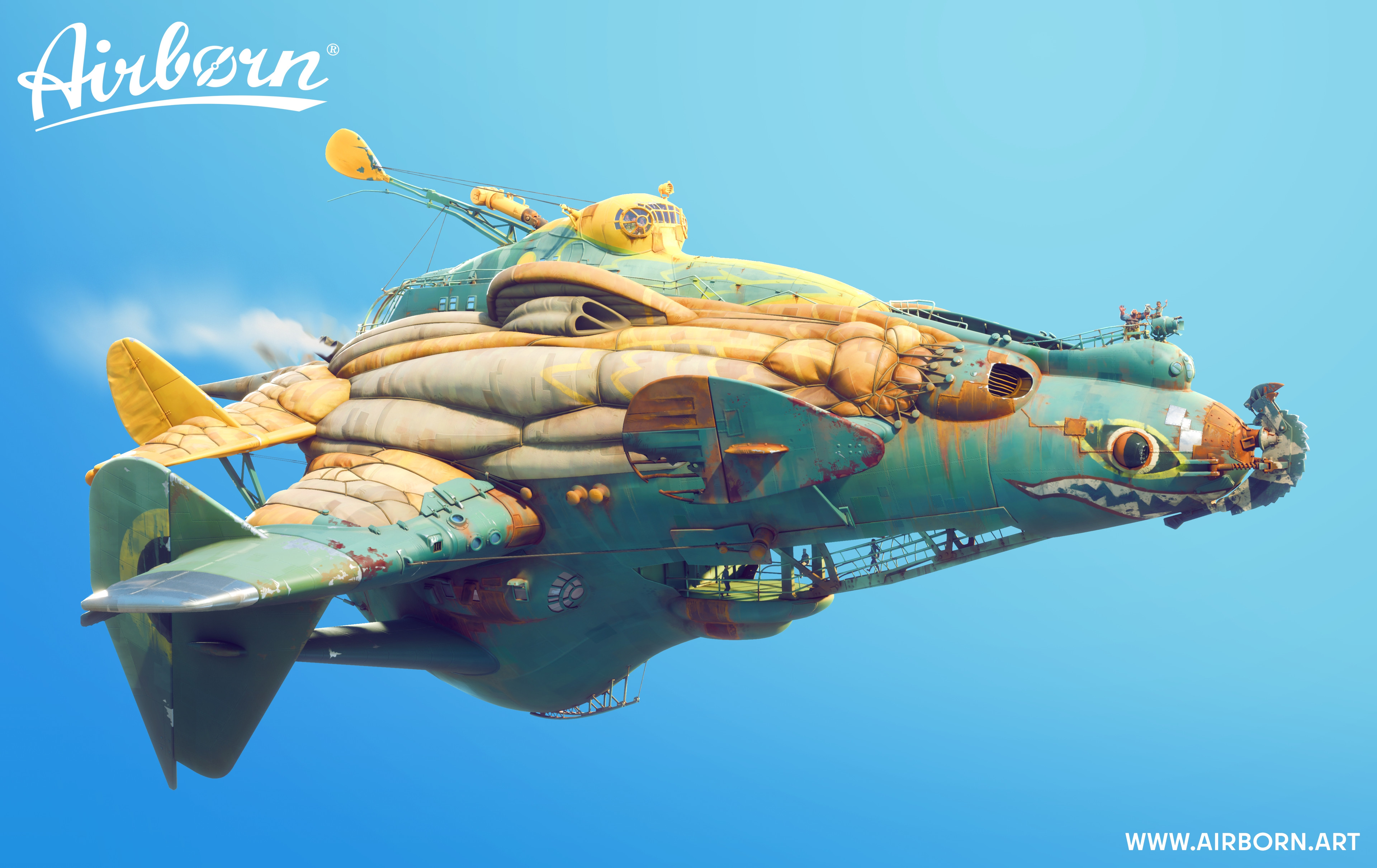 Artists: Benjamin Sauder - Modelling and Texturing, Kevin Skok - Modelling and Texturing