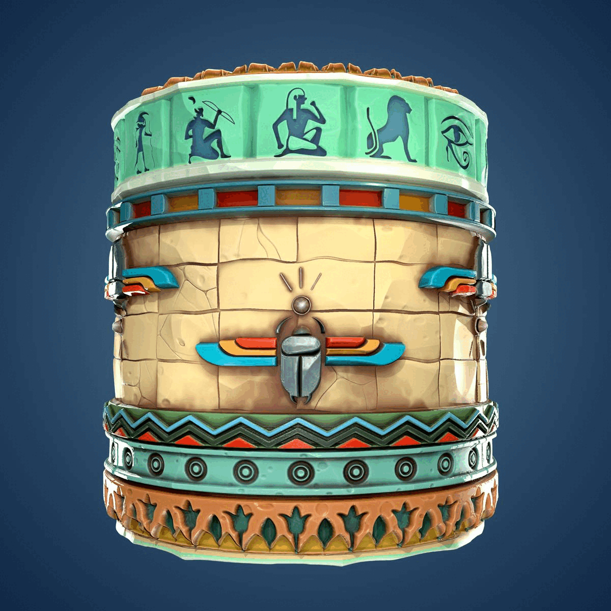 Furkan susamc stylized trimsheet material