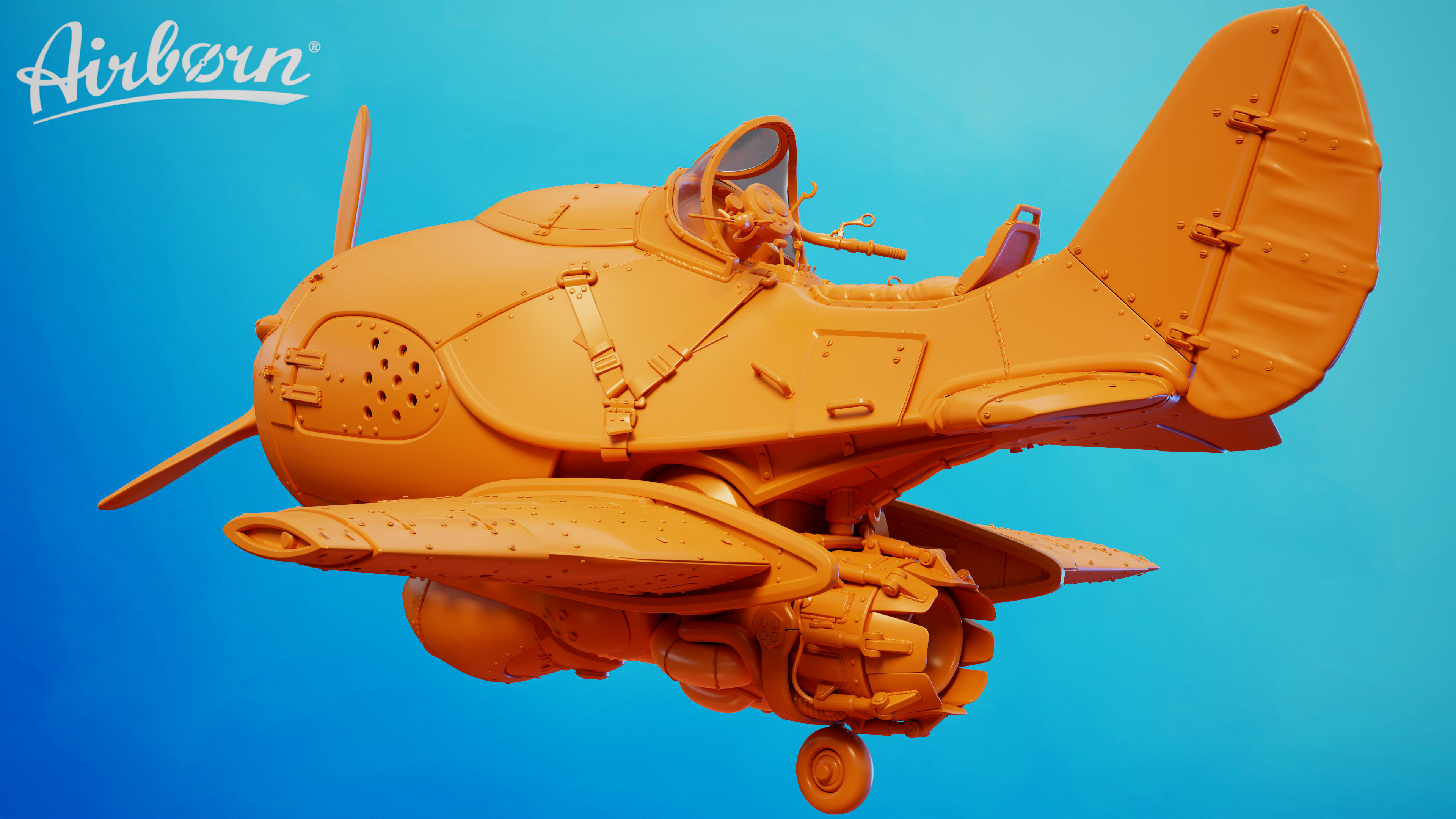 Sparrow Highpoly by Alexander Delagrange and Joao Sapiro Josue
