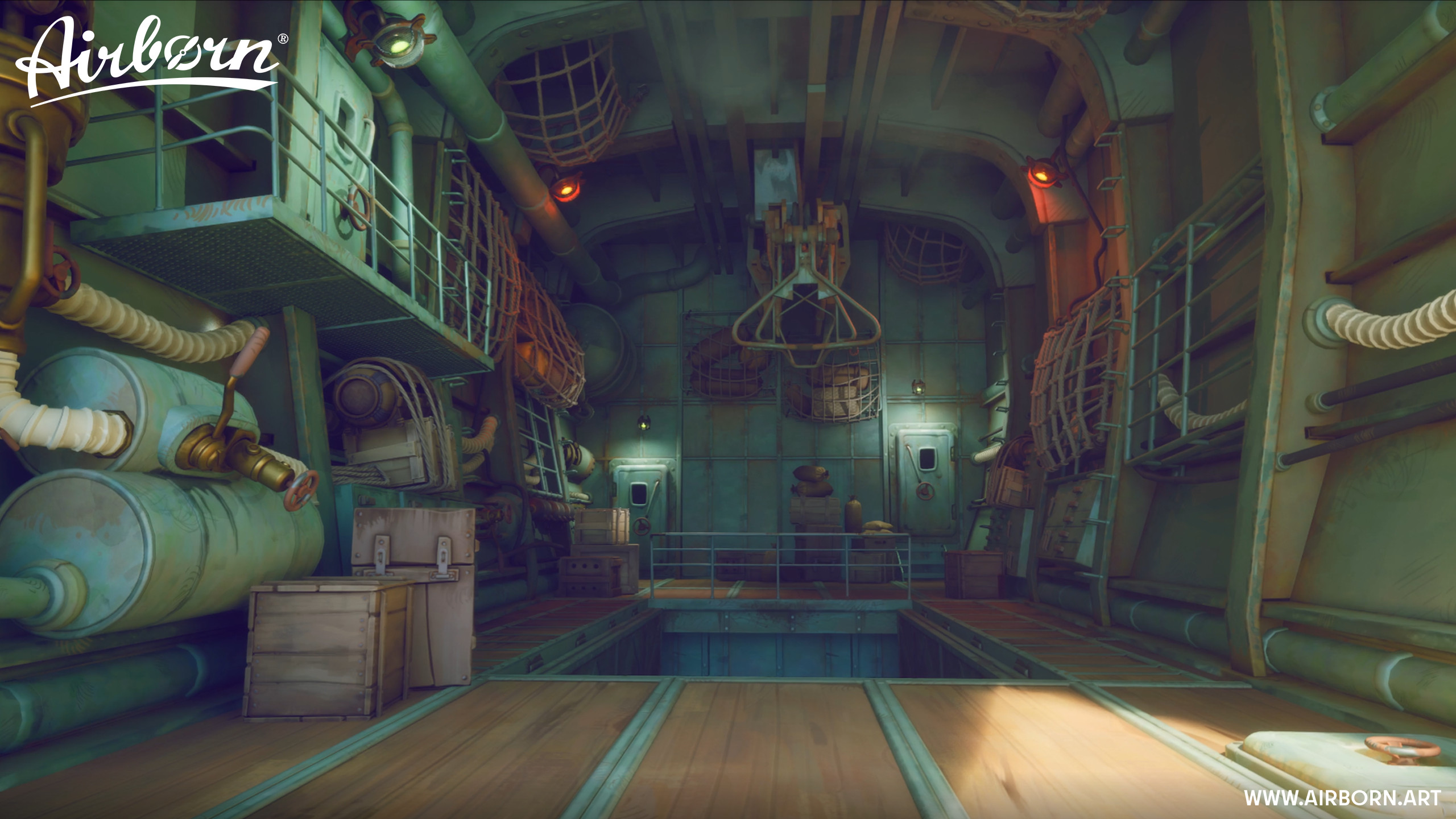 Hangar Interior Main Artist: Svenja Rösner