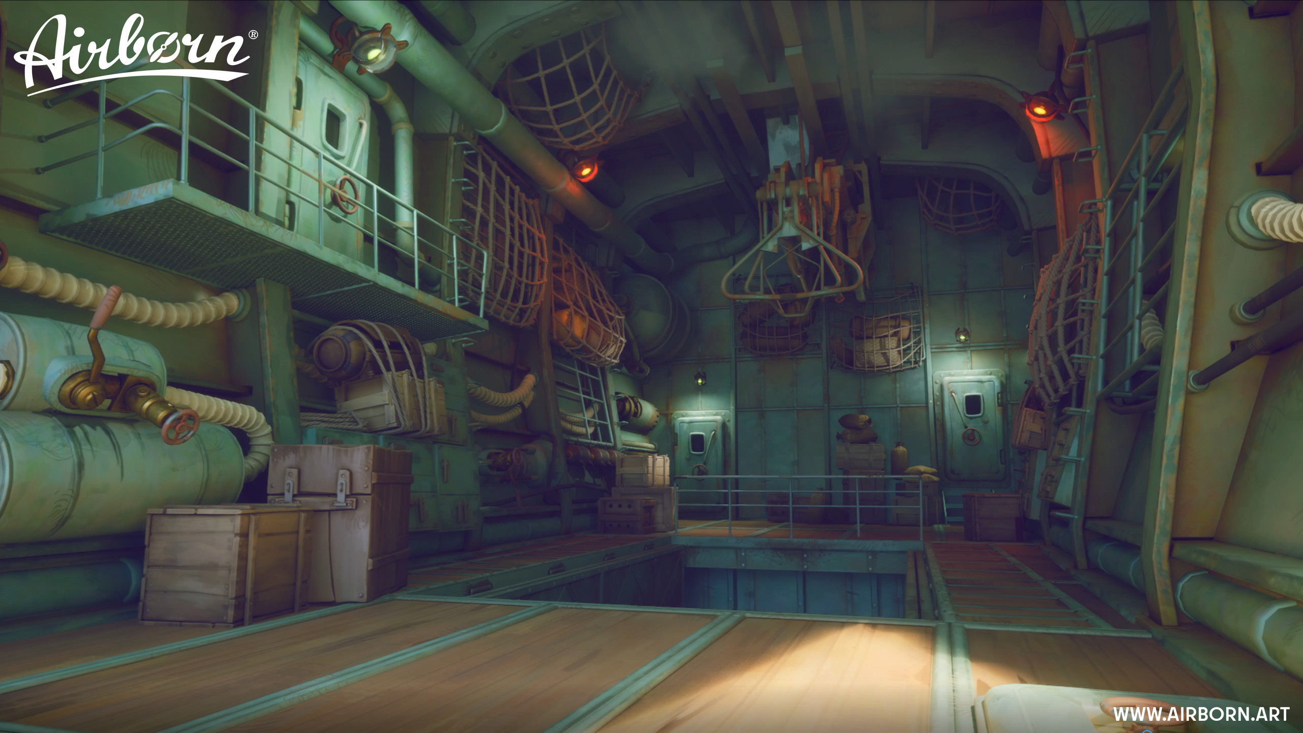 Hangar Interior Main Artist: Svenja Rösner