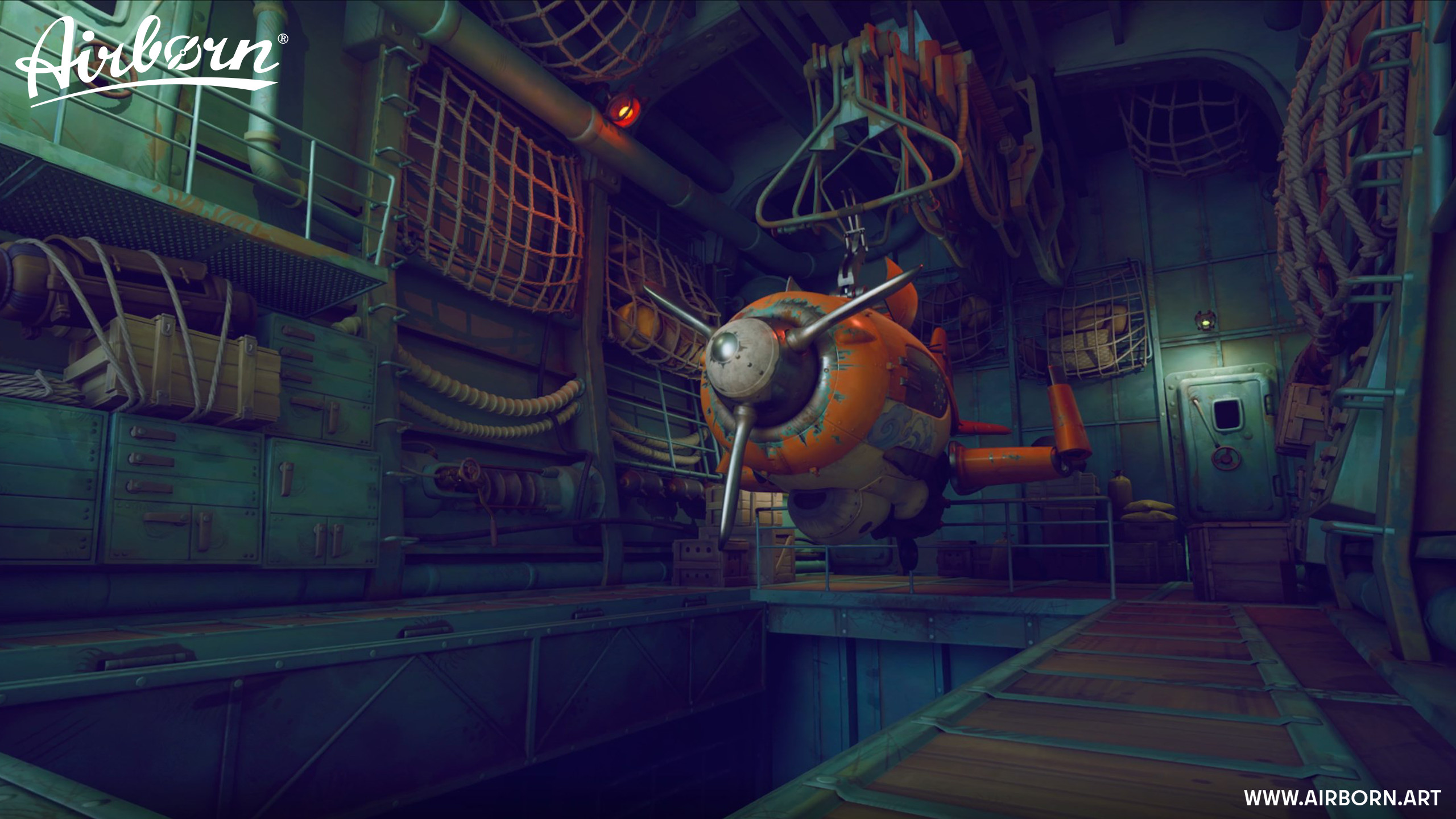 Hangar Interior Main Artist: Svenja Rösner