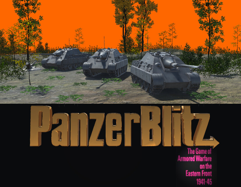 Unity project: Inspired from my 3D duplication of the original box art from the game PanzerBlitz (originally released by Avalon Hill in the 70's).