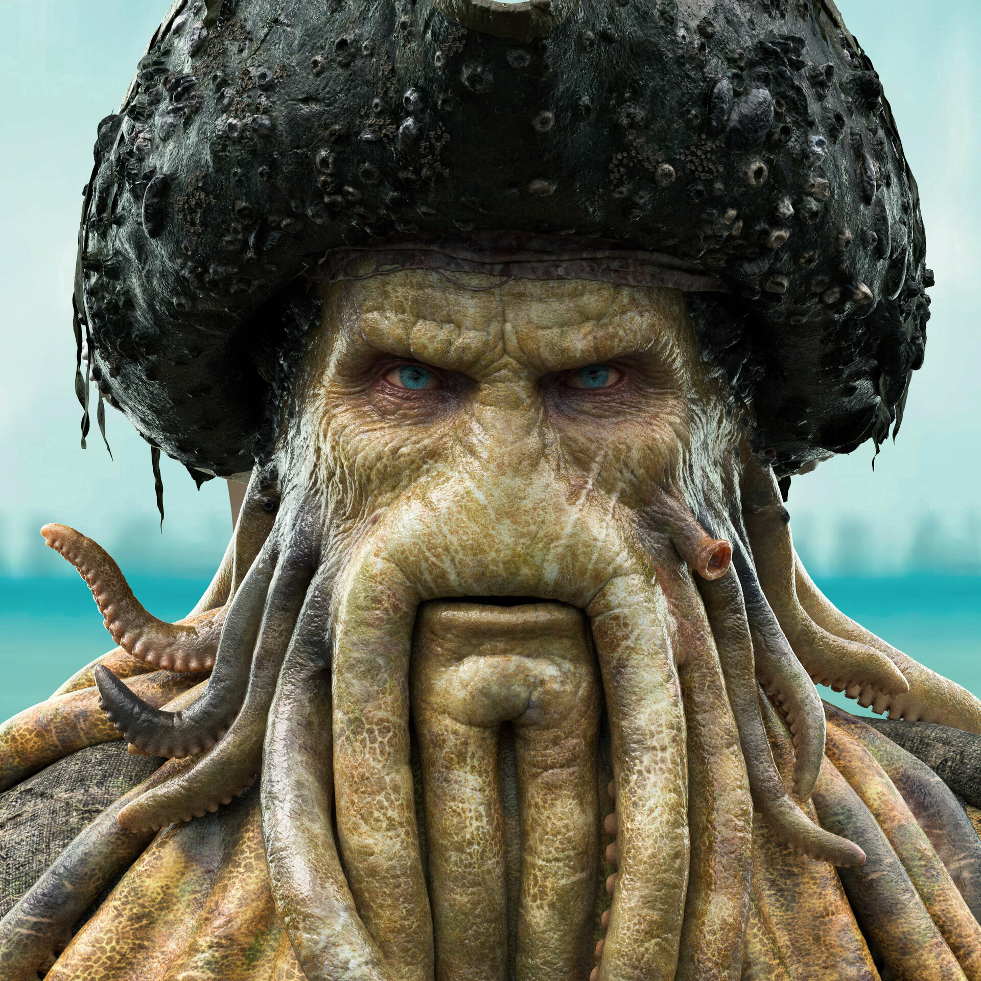 ArtStation Davy Jones