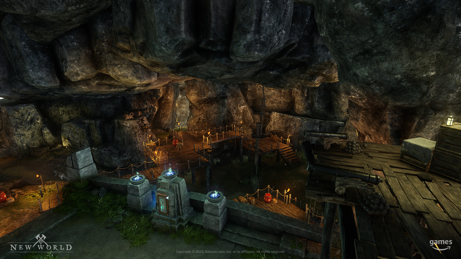 Traitor's Hold Cave Interior