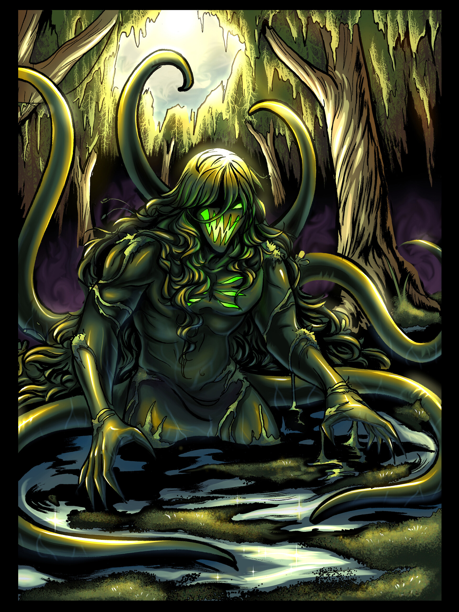 ArtStation - Swamp Monster
