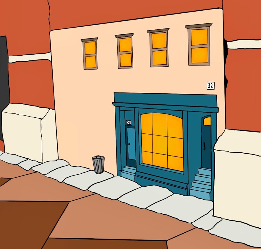 Environment Art (Mr. Soybean's Apartment)