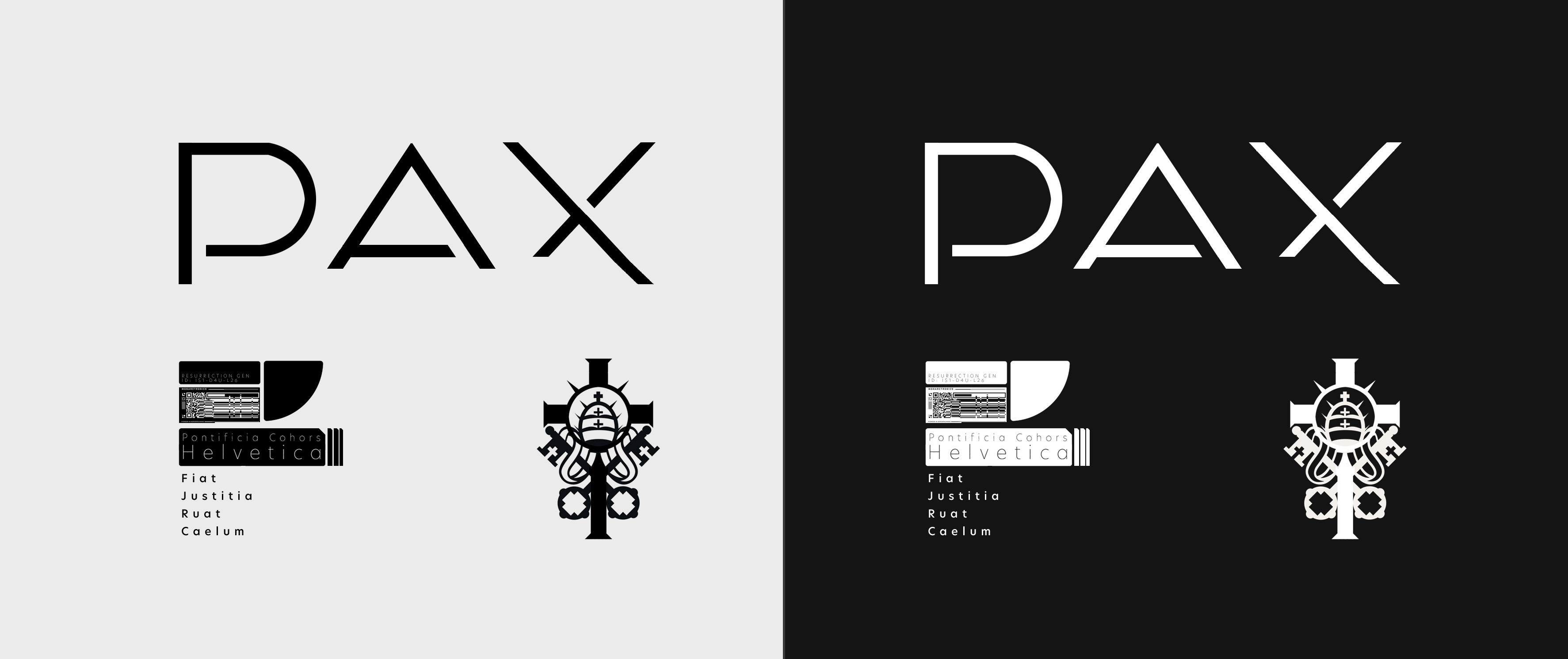 Logo and ids for pax and Swiss Guard