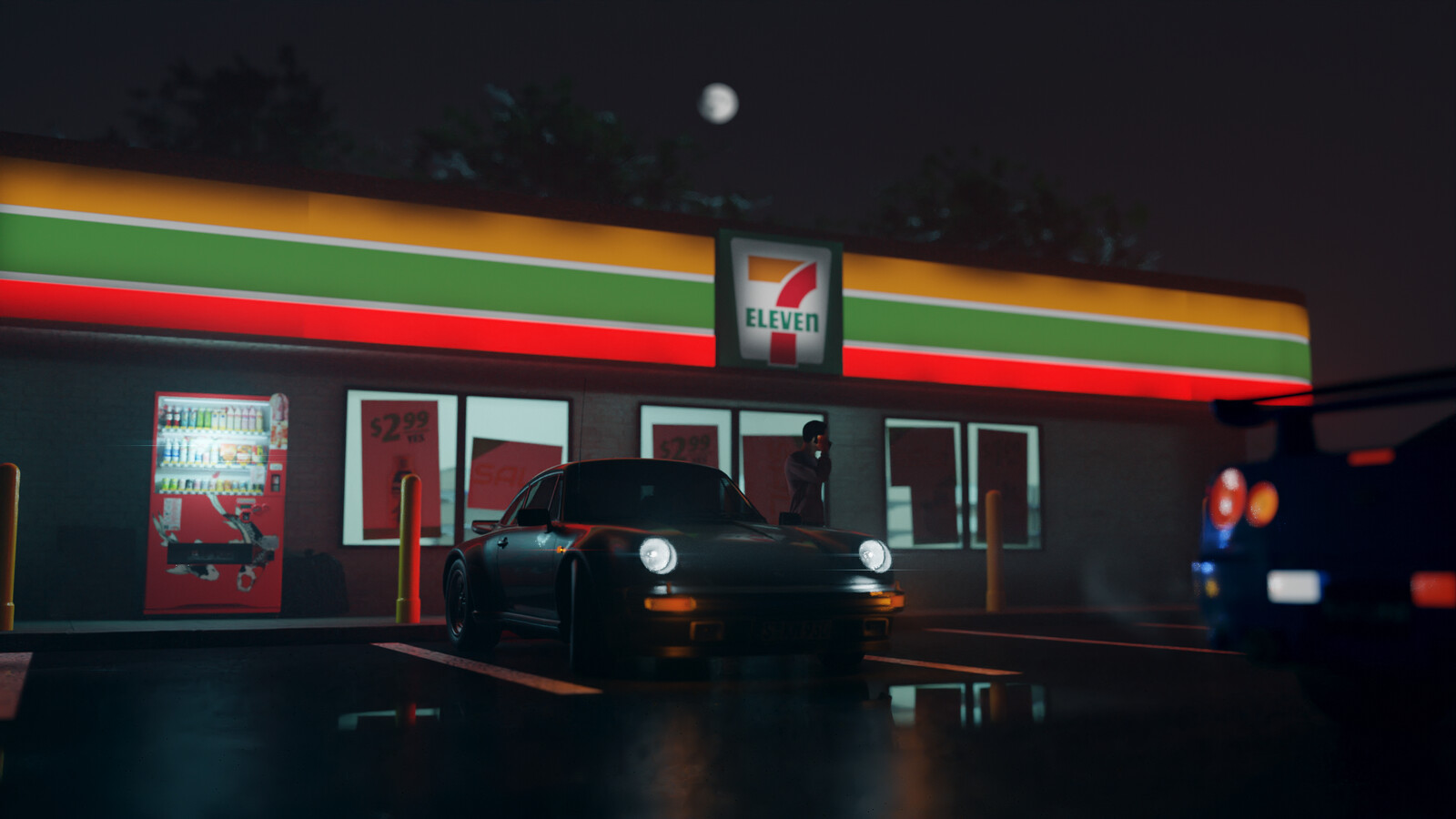 Final // Post-Processed in the Blender Compositor and Photoshop.