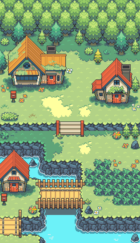 Banana Toast - RPGmaker Tileset Commission 1