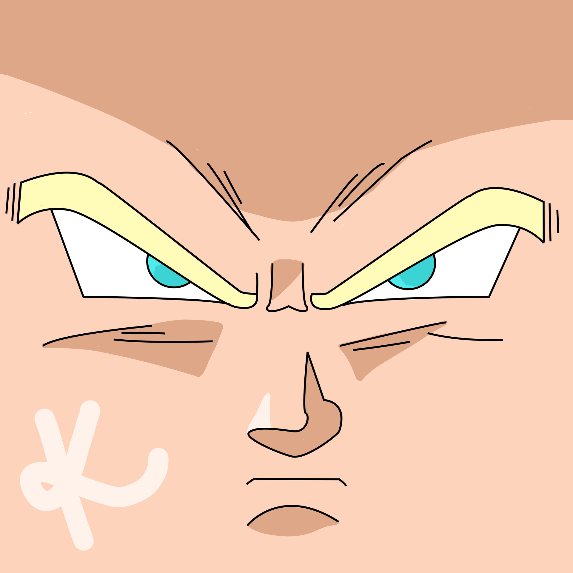 ArtStation - Goku Super Saiyan Roblox Face