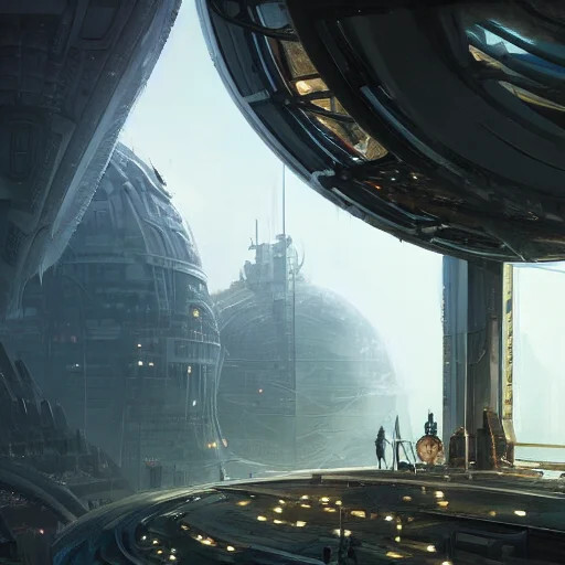Concept art generated by Stable diffusion. Prompt found on "lexica.art".