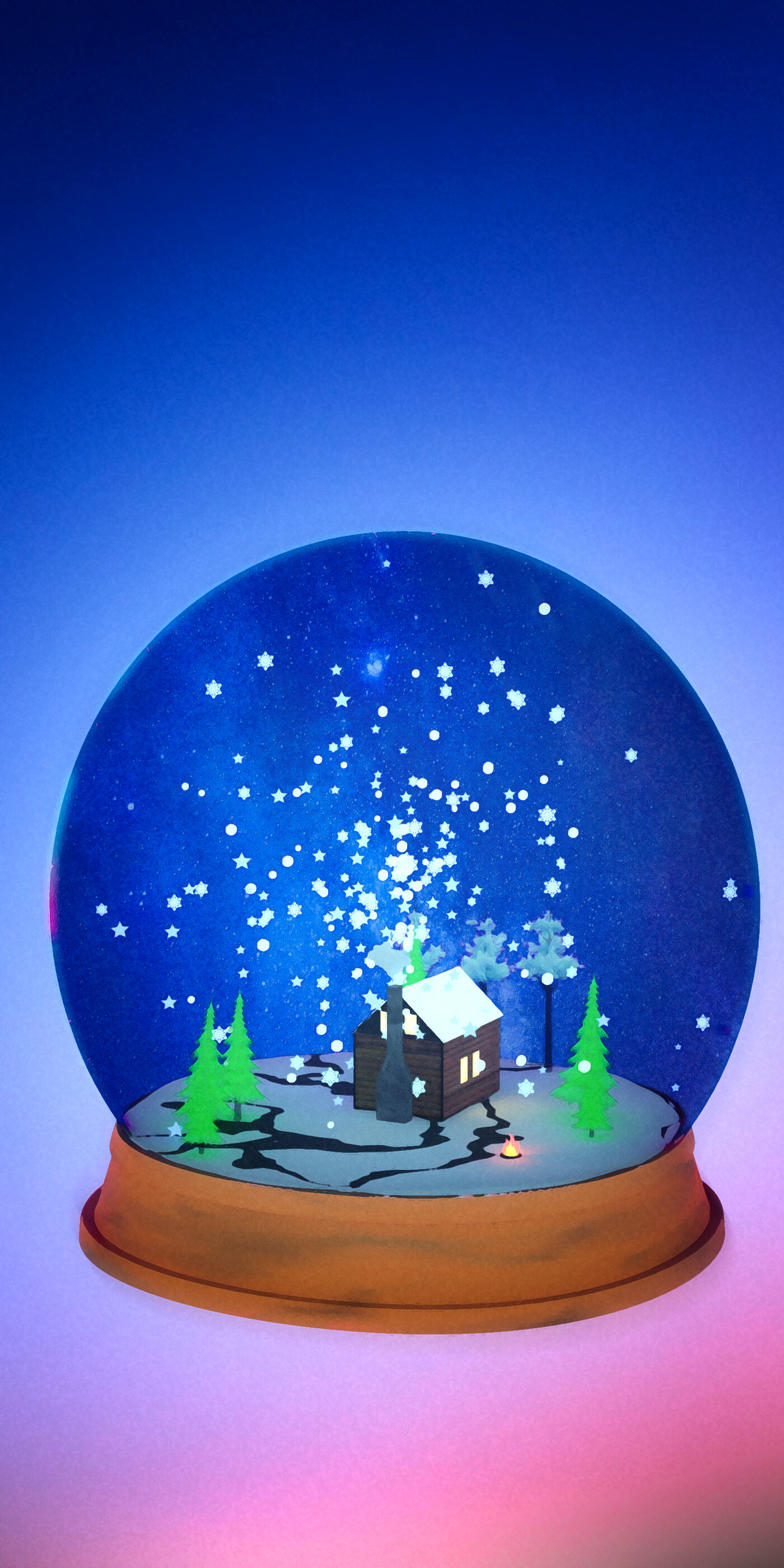 ArtStation SnowGlobe