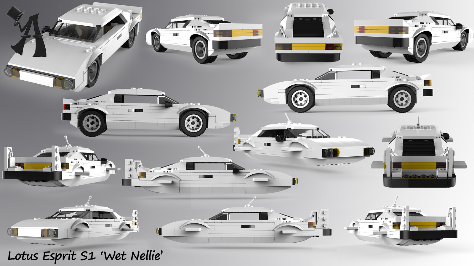 Lotus esprit lego top