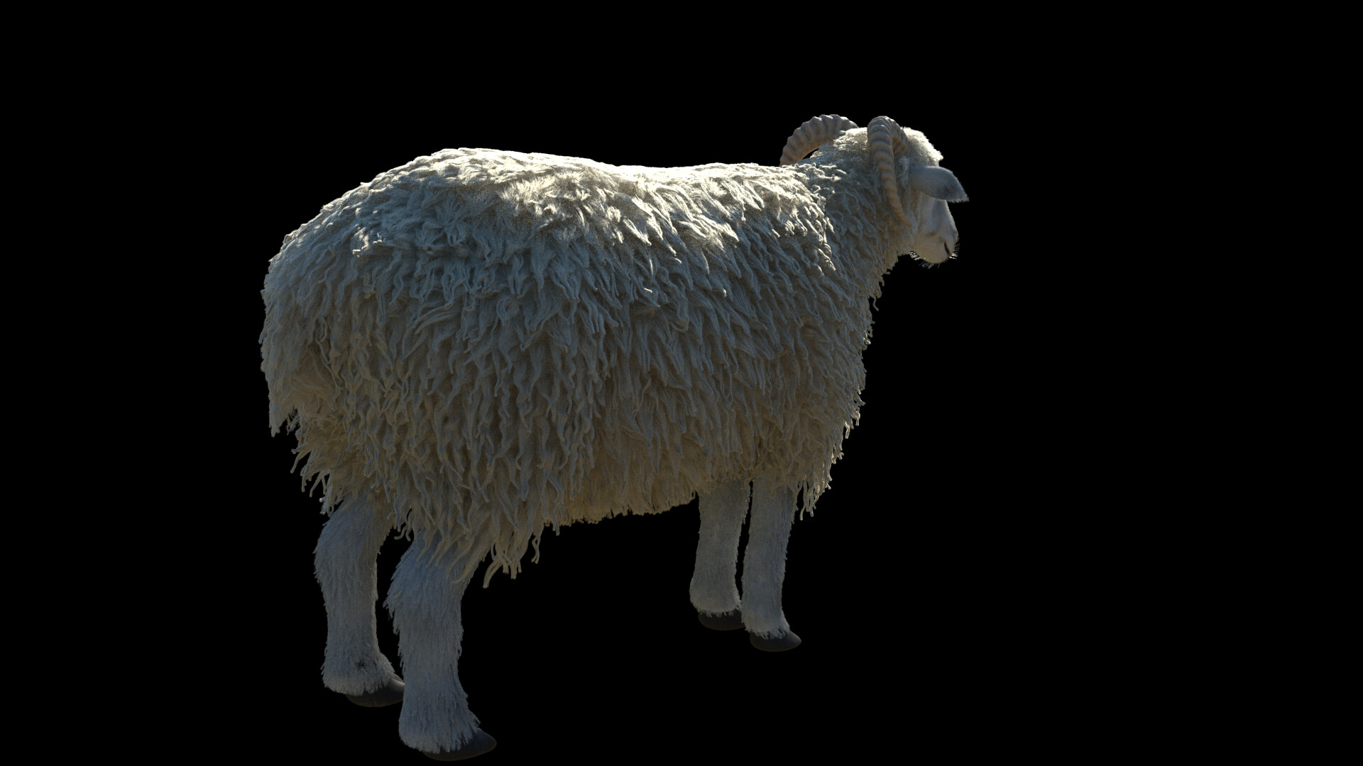 Sheep Shears - 3D Model by Blenduffo