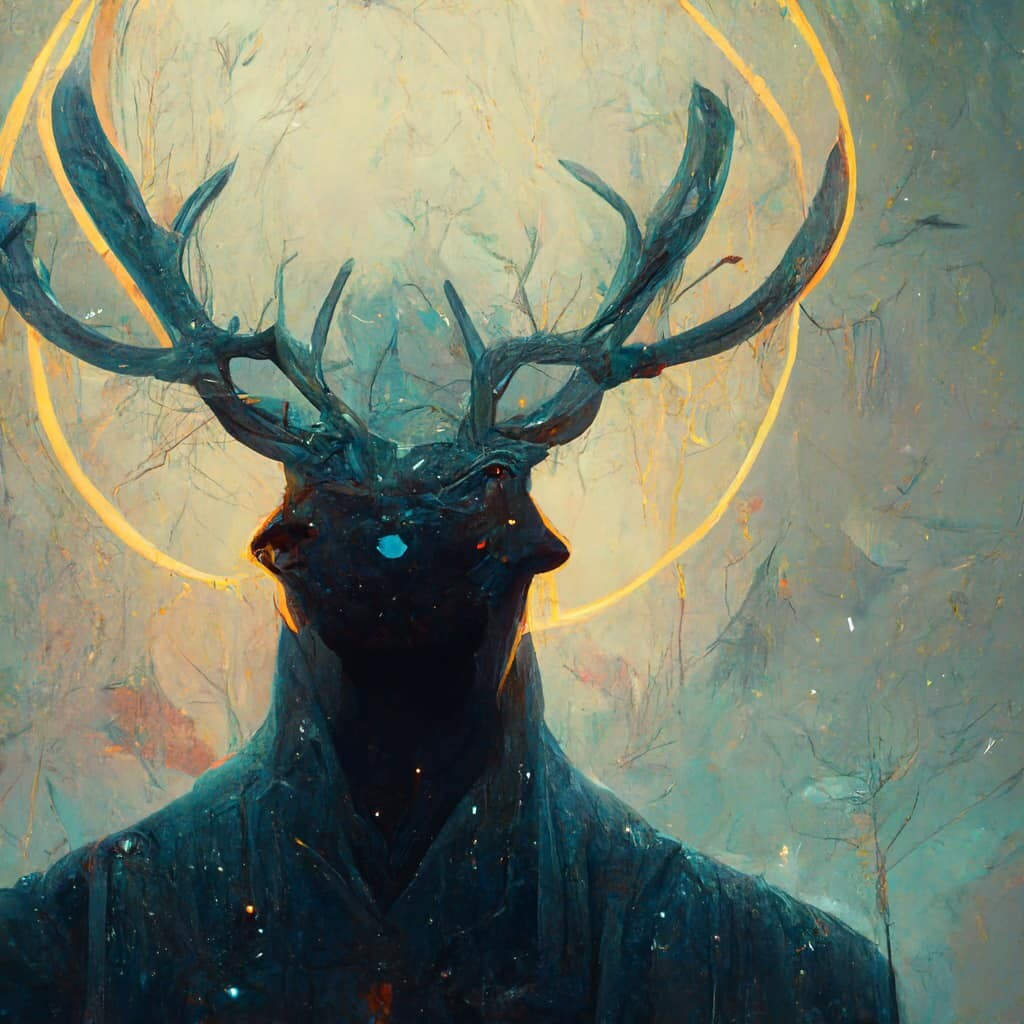 ArtStation Deer God