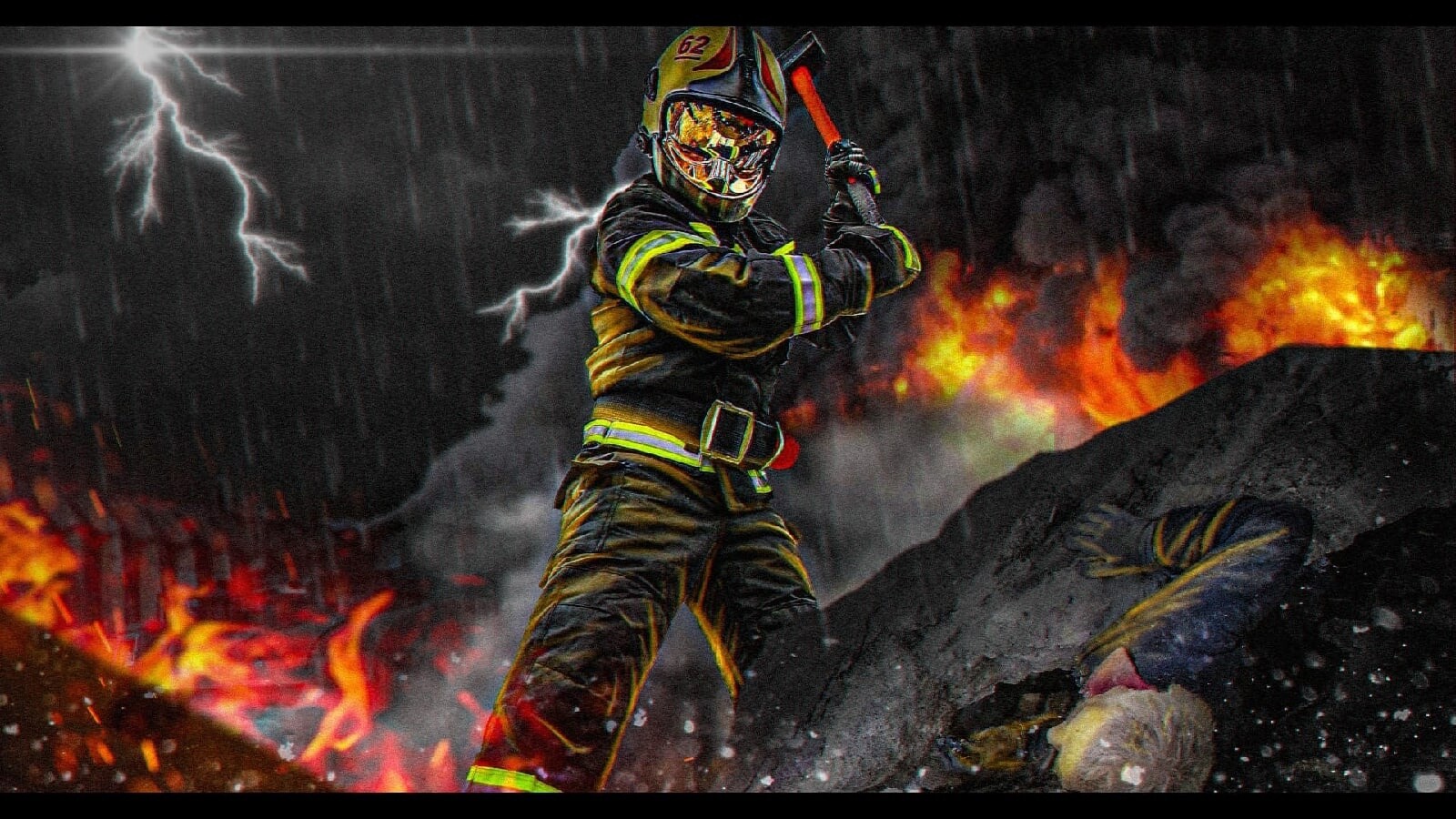 ArtStation - Firefighter