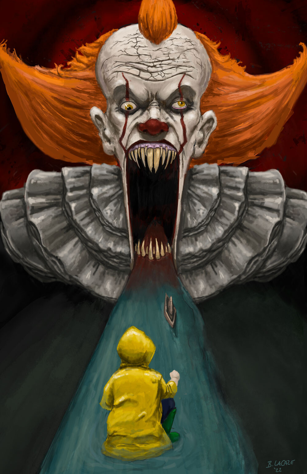 Georgie and Pennywise