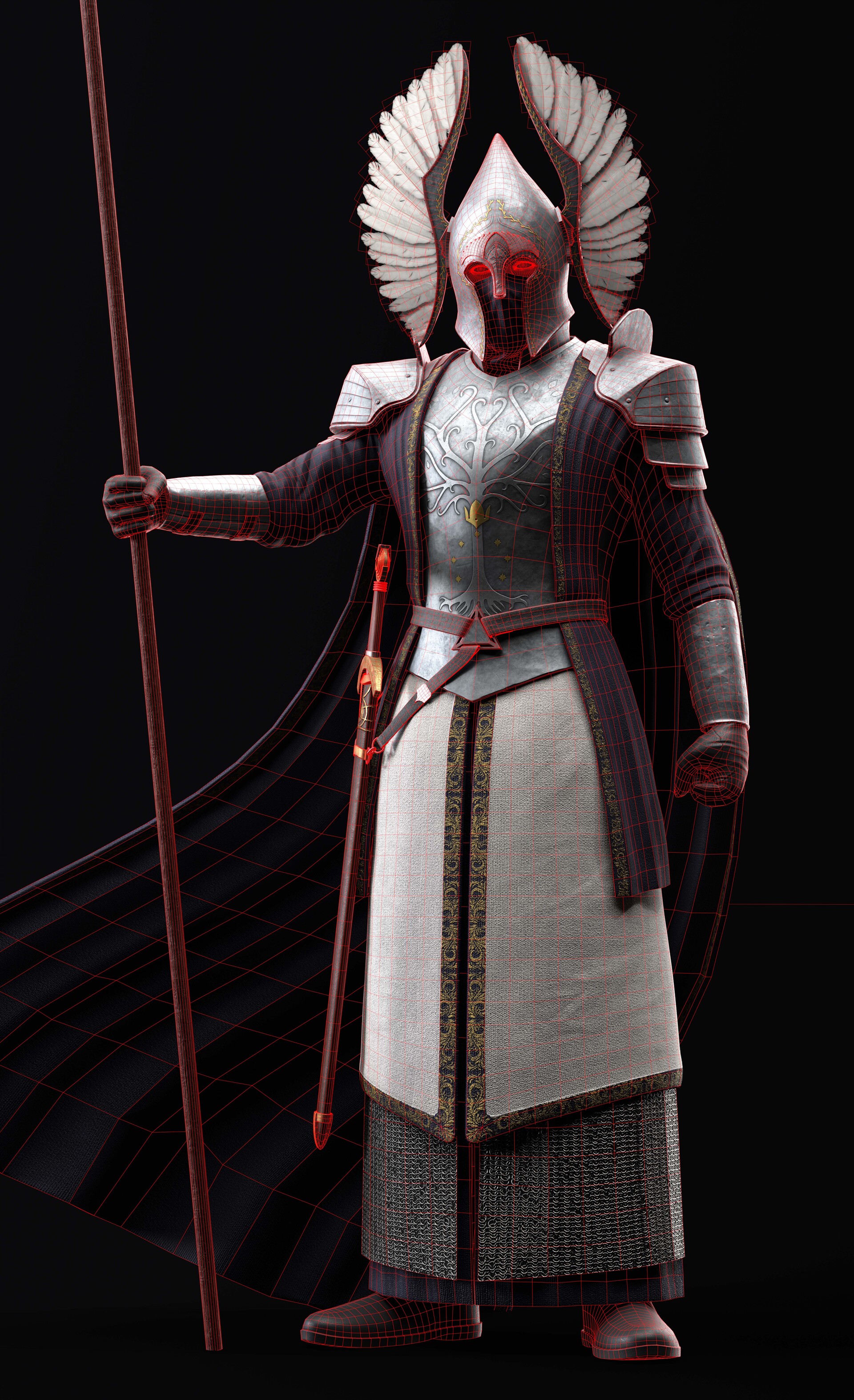 Talon Grijalva Minas Tirith Fountain Guard (LOTR)