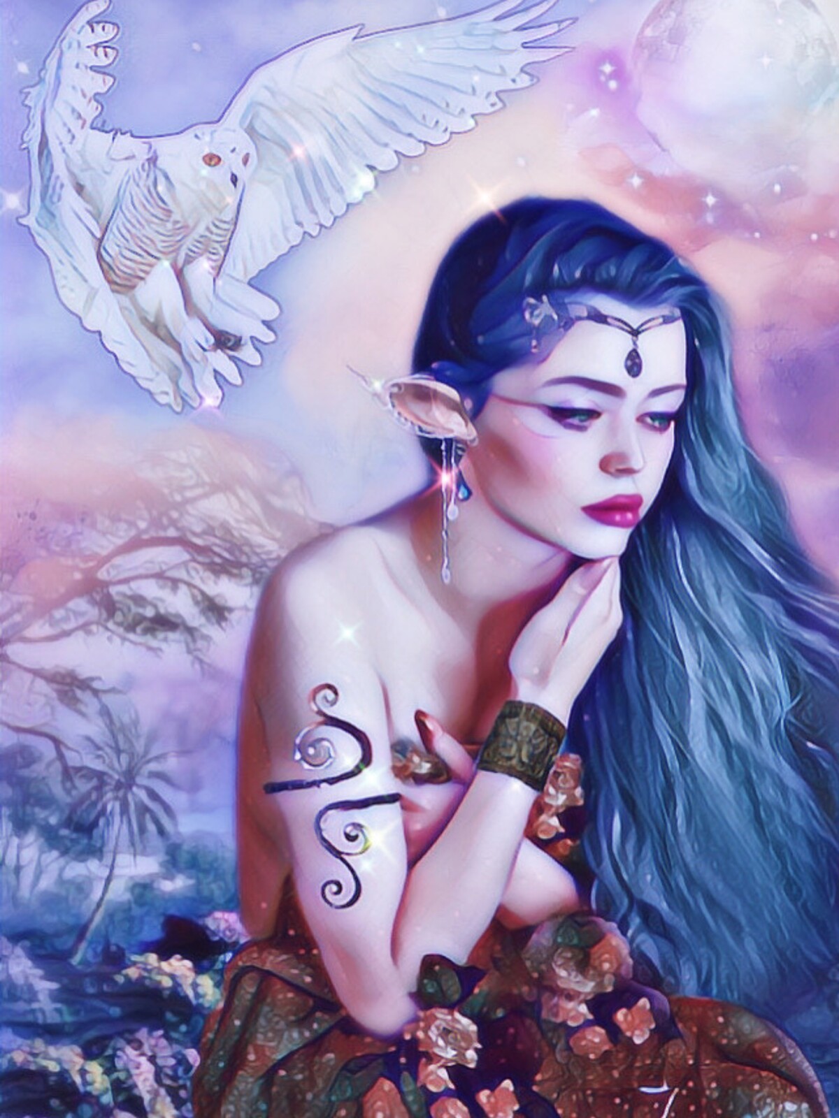Elwyn - DND character creation - Druid Elf