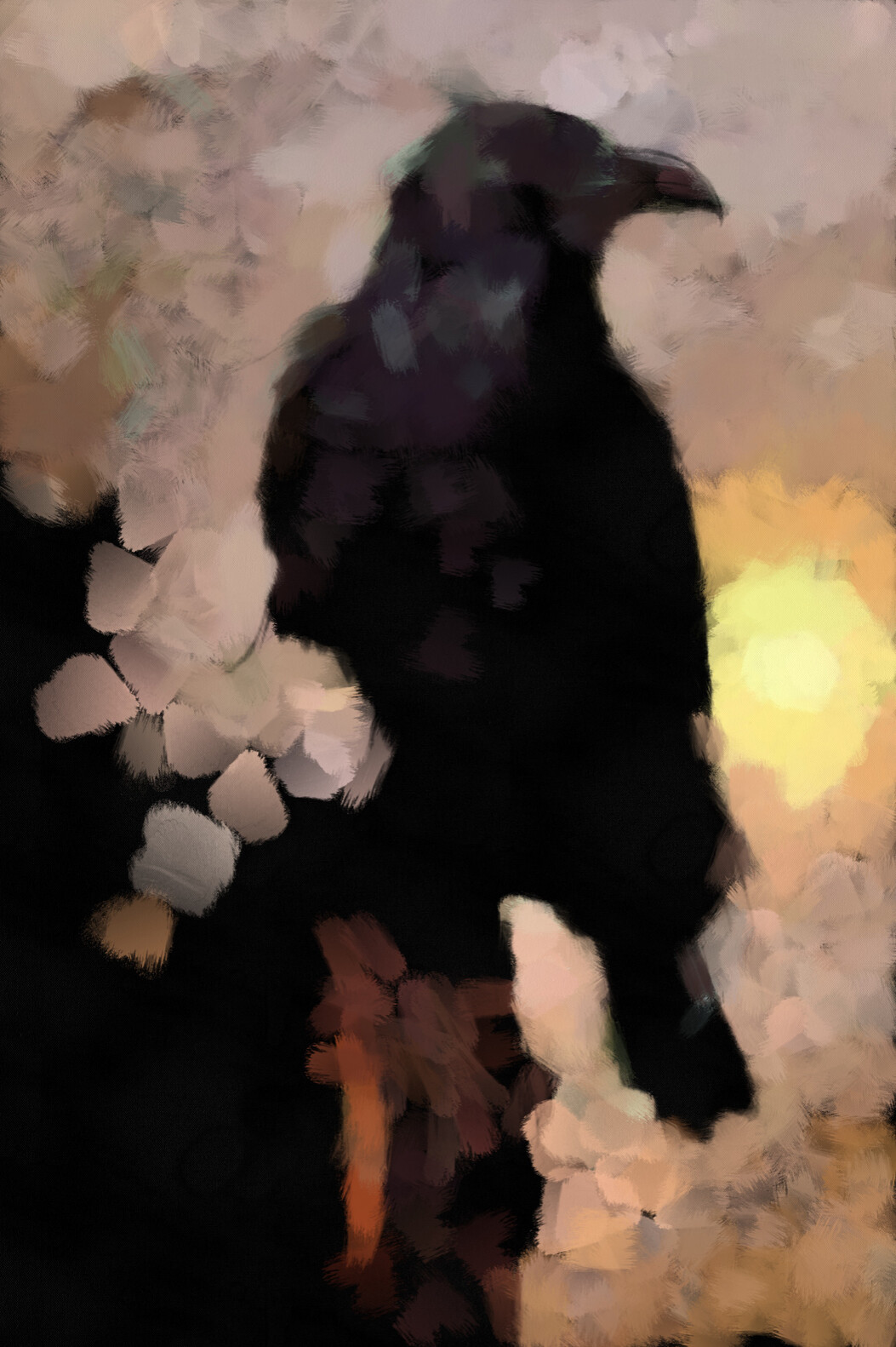 Murphy Art Prints The Raven's Sunrise