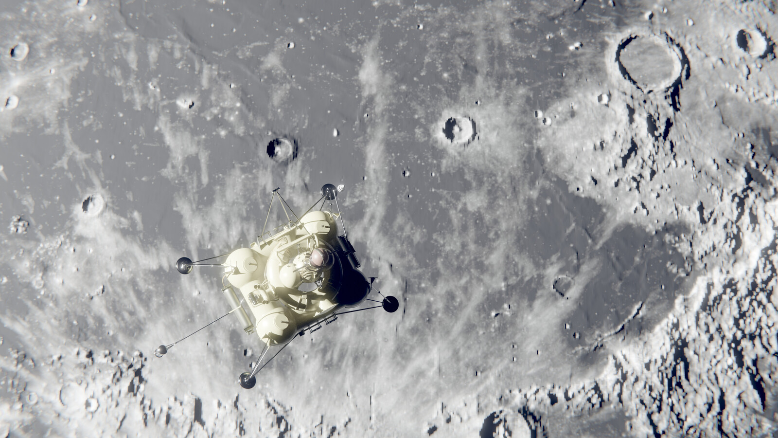 Luna 16 descends